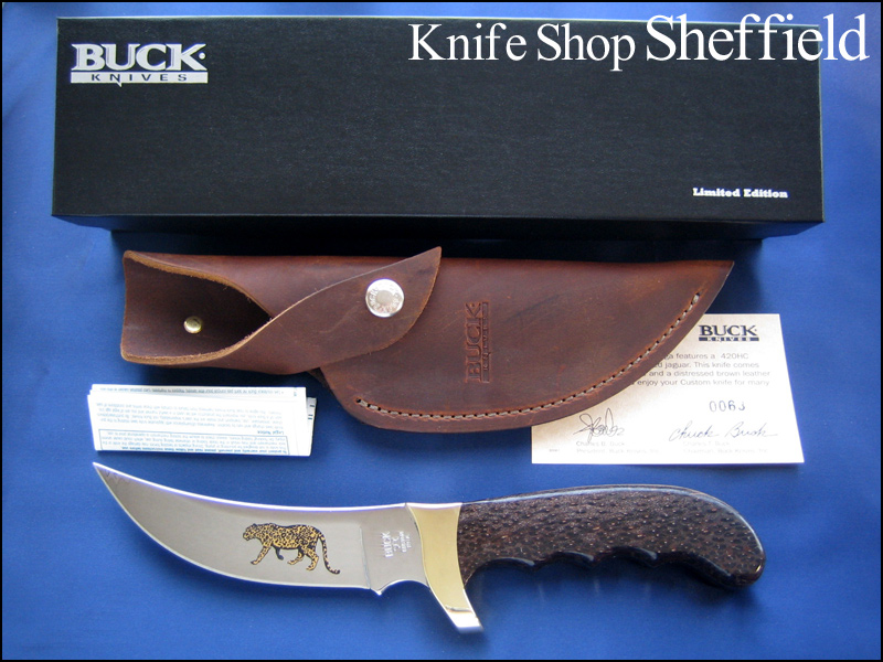 ナイフショップ シェフィールド】バック(BUCK)ジャガー カリンガ