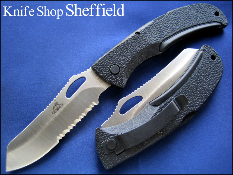 お手頃価格 ナイフショップ シェフィールド】ガーバー(GERBER)EZ-Out DPSF ハンティングナイフ、狩猟刀